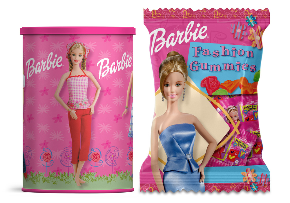 Barbie Tin & Fashion Gummies
