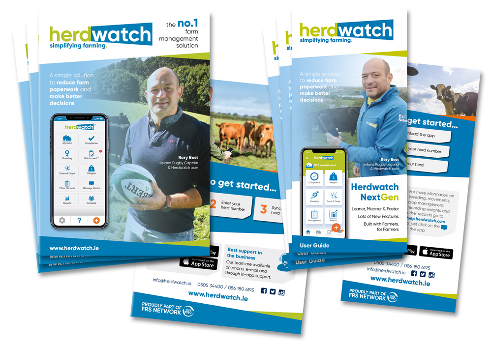 HerdWatch Brochure & DL Leaflet